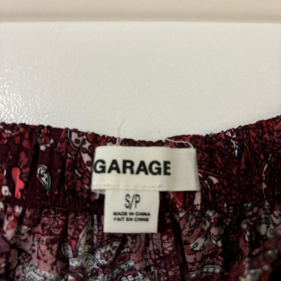 Red high low midi skirt size small - Picture 3 of 4